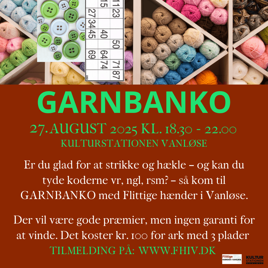 Garnbanko 27. august 2025